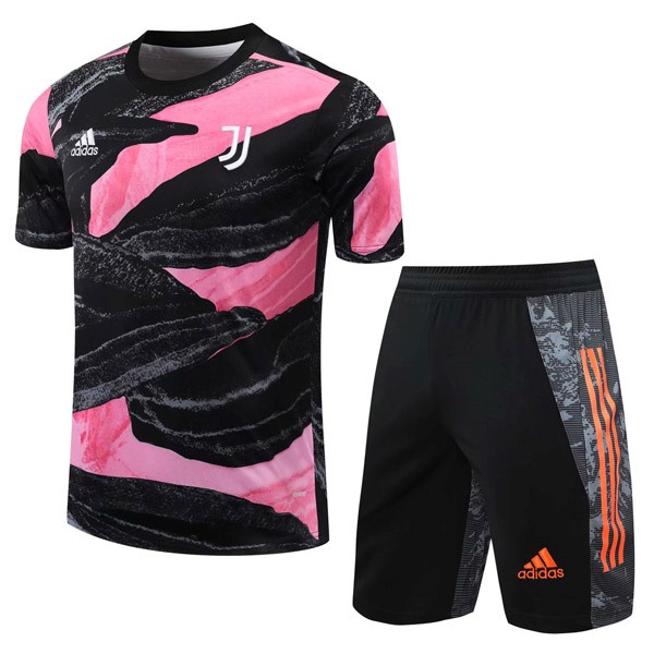 Entrenamiento Juventus Conjunto Completo 2021-22 Rosa Negro